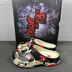 Crocs All Terrain Clog Friday the 13th Horror Collection 210241 Size Mens 11